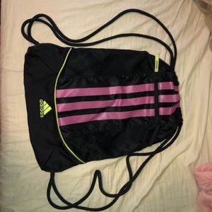 Adidas drawstring bag